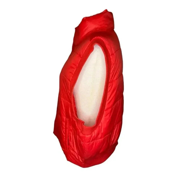 aerie Jackets & Blazers - NEW Offline By Aerie‎ Women's Red Puffer Vest Size XL Casual Fall Warmth NWOT